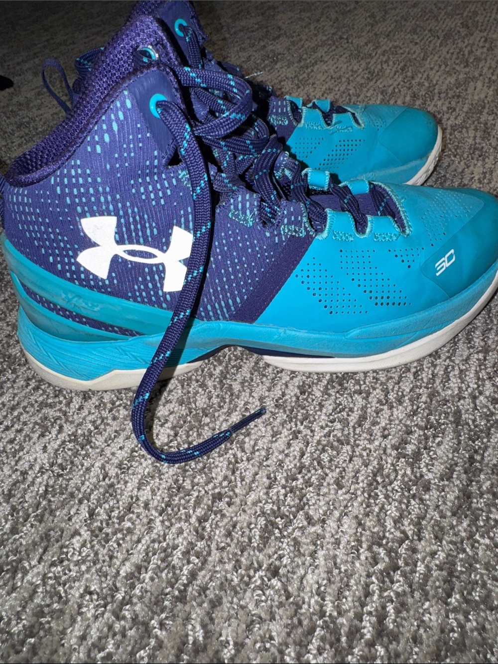Father to Son Steph Curry Under Armour Sneakers.